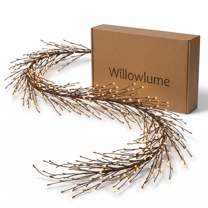 Bendable Willow Vine Lights for a Cozy Home